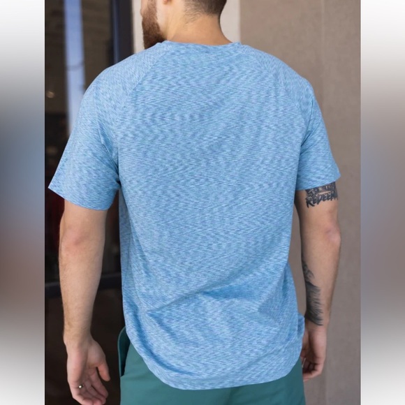 RHONE REIGN SHORT SLEEVE, BLUE QUARTZ - Picture 2 of 11